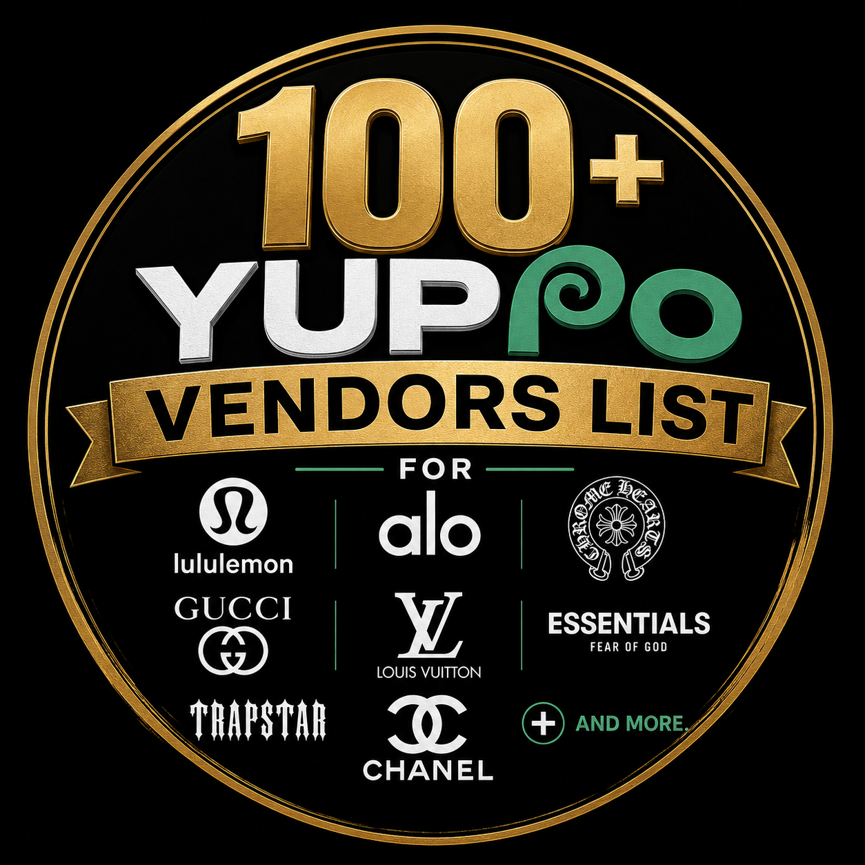 100+ Yupoo Vendors List